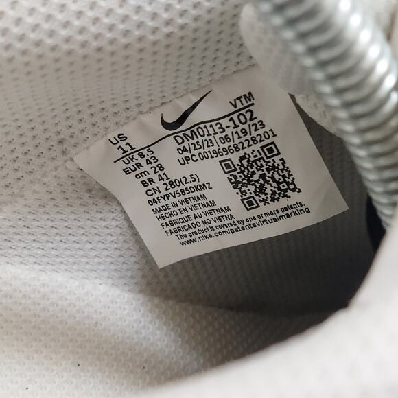 Nike Court Vision Alta Sail/Diffused Blue Sneakers - Women's Size 11 New No Box - Picture 9 of 9